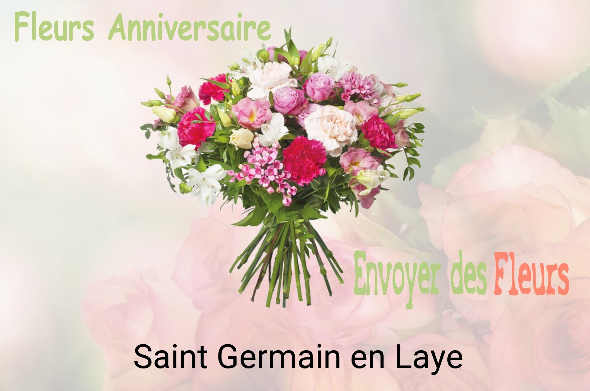 Bouquet de fleurs d’anniversaire livré à Saint-Germain-en-Laye